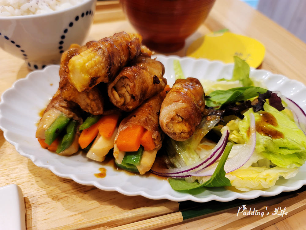 柚子Pomelo's Home-季節野菜豚肉捲