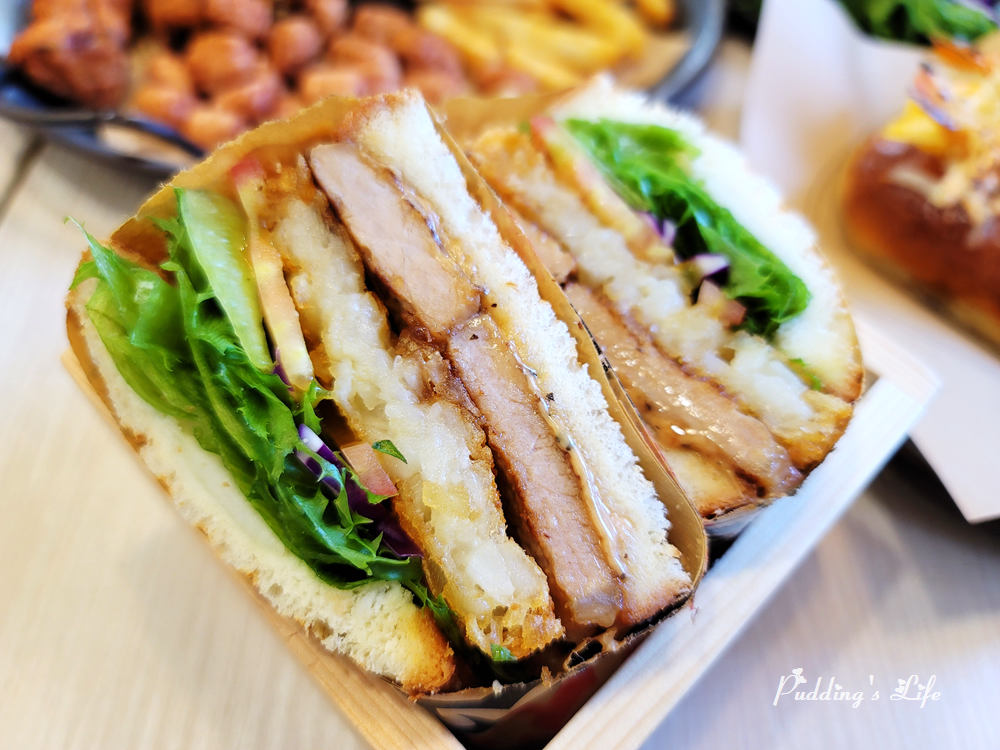 肉Sandwich-花生豬排薯叔三明治