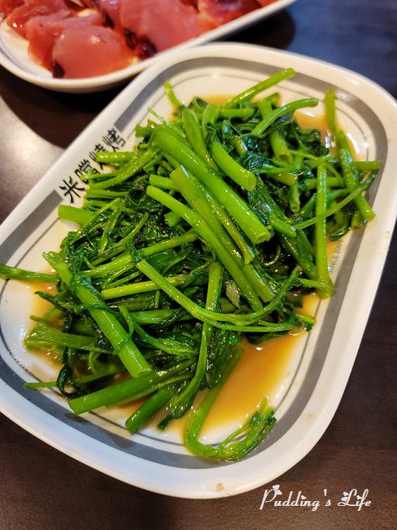米噹泰式燒烤-蝦醬炒空心菜