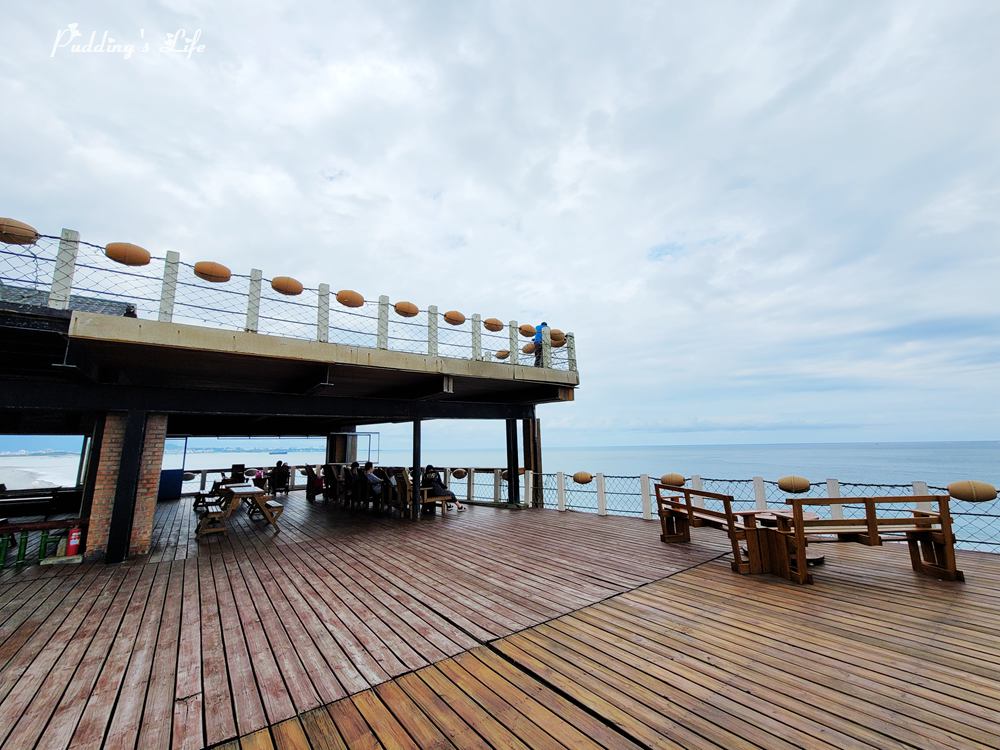 花蓮海中天會館-戶外觀海咖啡座