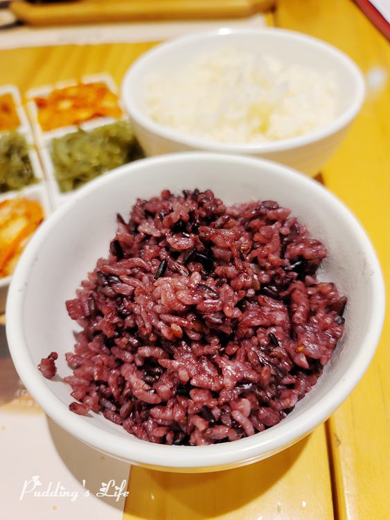 東京純豆腐-紫米飯