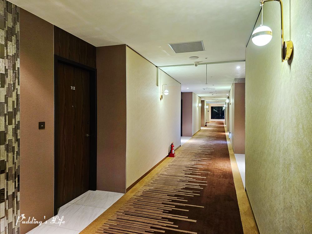 禾風新棧度假飯店-走廊空間