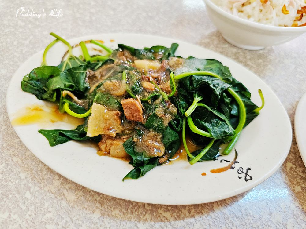 阿溪雞肉飯-燙青菜