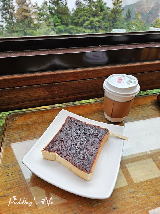太平山雲海咖啡館-巧克力厚片吐司