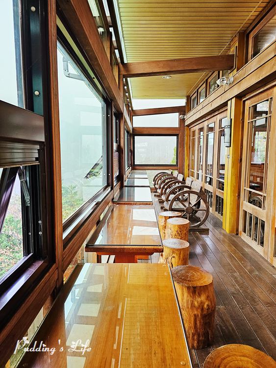 太平山雲海咖啡館-陽台景觀