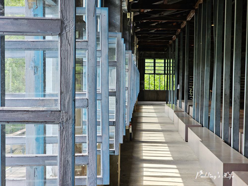 大溪老茶廠-藍窗櫺