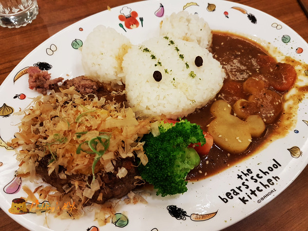 【台北美食】松山-可愛繪本小熊洋食料理《小熊學校快樂廚房》民生社區親子餐廳